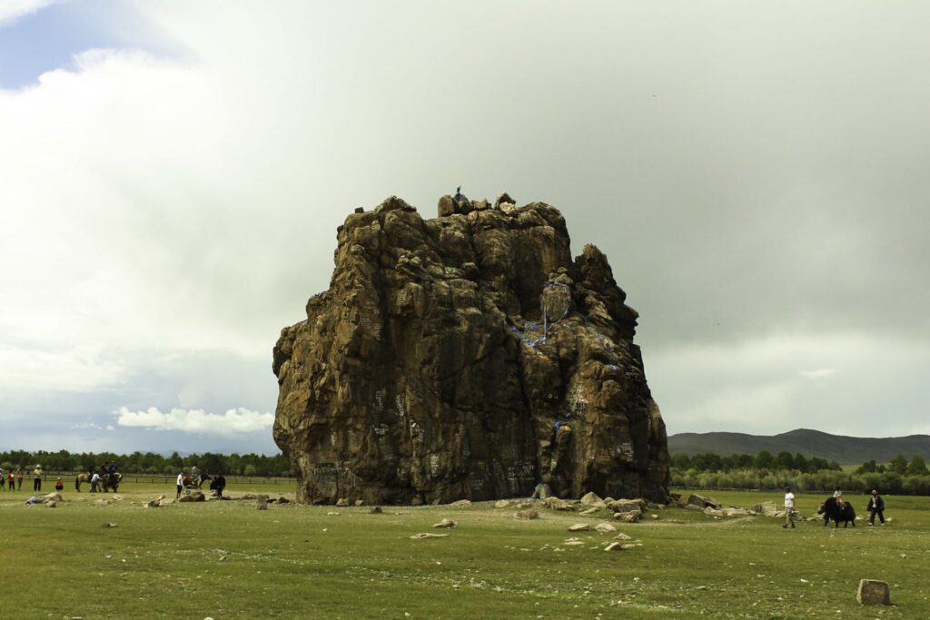 mirror rock mongolia