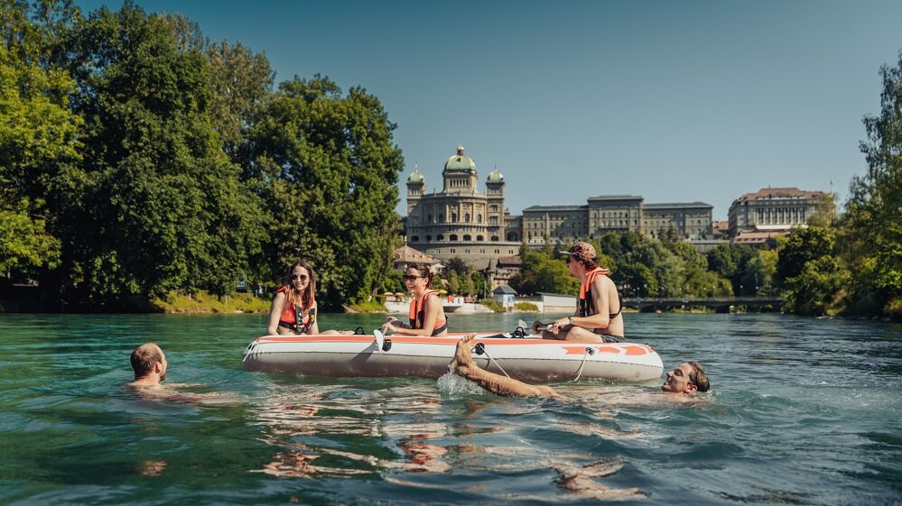 Activities on the Aare River
